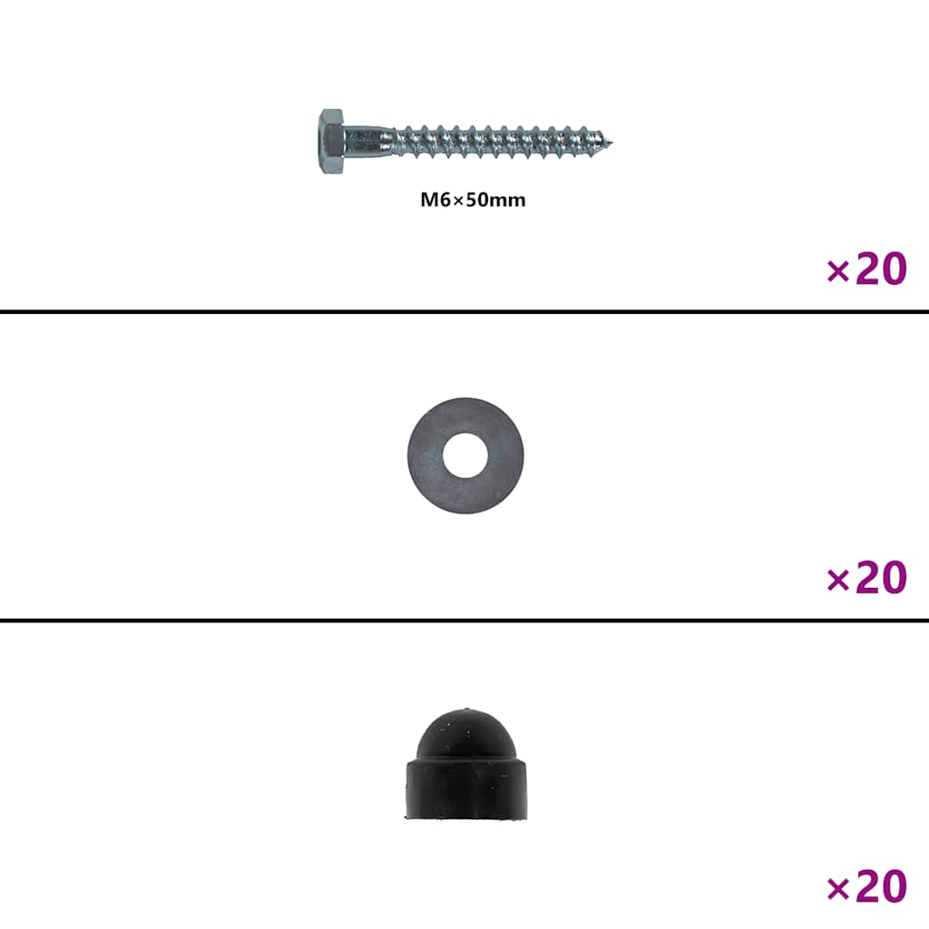 Seggiolini per Altalena con Corde 2 pz Blu 38x16 cm Polietilene 92306