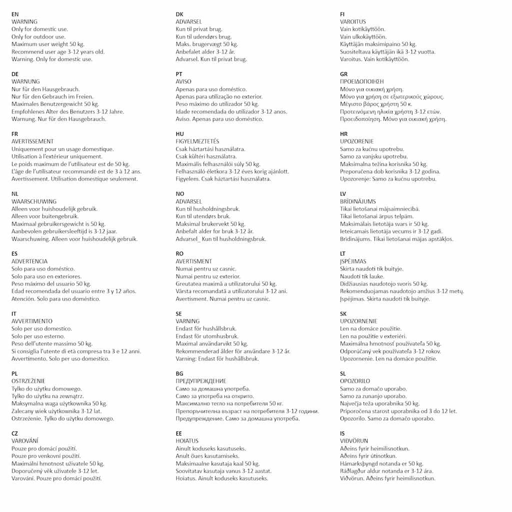 Seggiolini per Altalena con Corde 2 pz Blu 38x16 cm Polietilene 92306