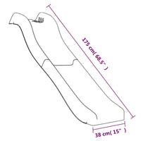 Scivolo per Bambini Blu 175x38x23 cm in Polipropilene 92308