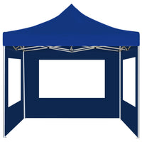 Gazebo Professionale Pieghevole Alluminio con Pareti 2x2m Blucod mxl 70934