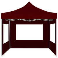 Gazebo Professionale Pieghevole Alluminio con Pareti 2x2m BordÃ²cod mxl 70935