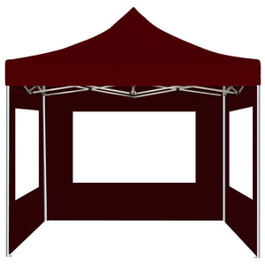 Gazebo Professionale Pieghevole Alluminio con Pareti 2x2m BordÃ²cod mxl 70935