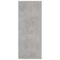 Credenza Grigio Cemento 105x30x75 cm in Legno Multistrato 800697