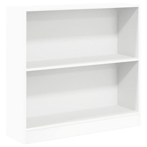 Libreria Bianca 80x24x75 cm in Legno Multistrato