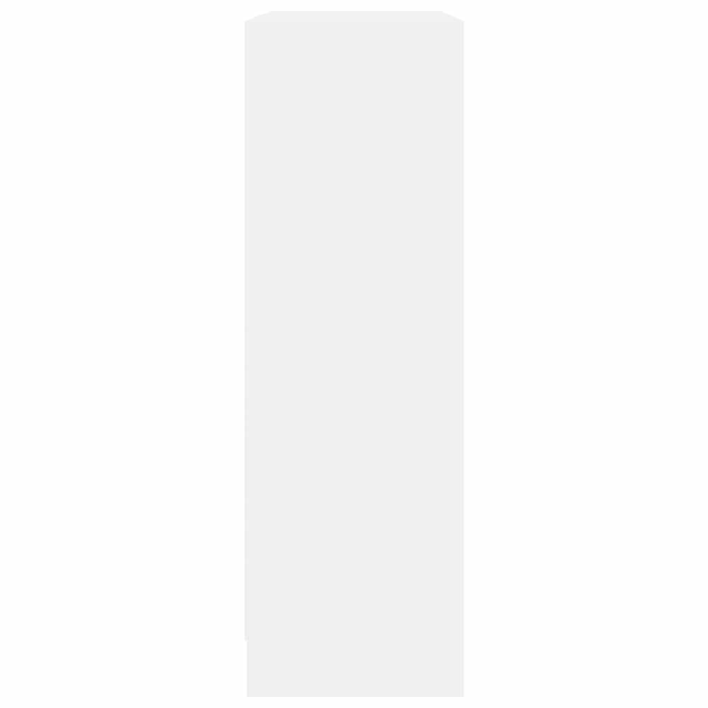 Libreria Bianca 80x24x75 cm in Legno Multistrato