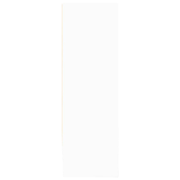 Libreria Bianca 80x24x75 cm in Legno Multistrato