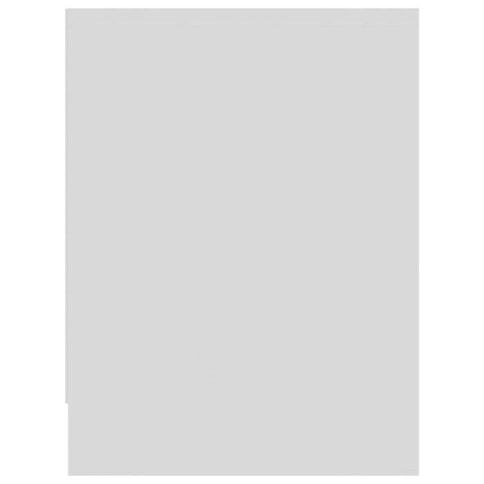 Comodino Bianco 40x30x40 cm Legno Ingegnerizzato 801035