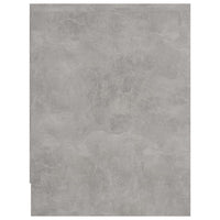 Comodini 2 pz Grigio Calcestruzzo 40x30x40 cm in Truciolato cod mxl 53685