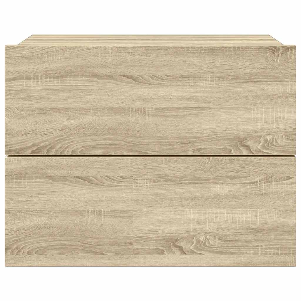 Comodino Rovere Sonoma 40x30x30 cm in Truciolato cod mxl 30984