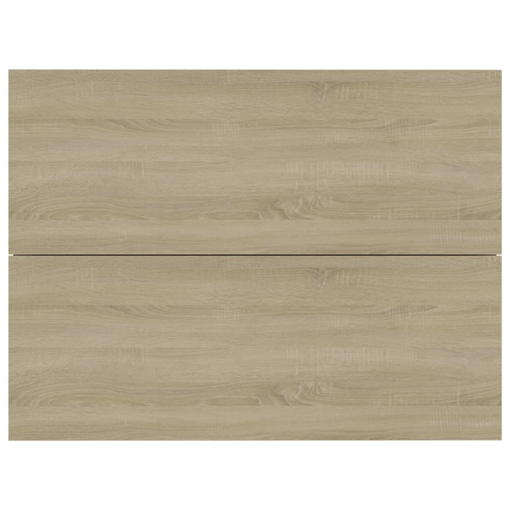Comodini Rovere Sonoma 2 pz 40x30x30 cm in Truciolato cod mxl 31042