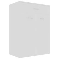 Scarpiera Bianca 60x35x84 cm in Legno Multistrato cod mxl 54455