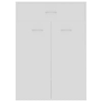 Scarpiera Bianca 60x35x84 cm in Legno Multistrato 801071