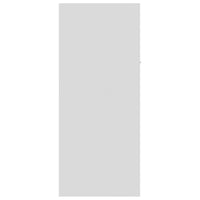 Scarpiera Bianca 60x35x84 cm in Legno Multistrato 801071