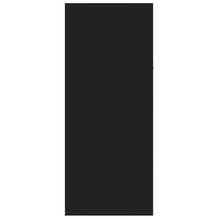 Scarpiera Nera 60x35x84 cm in Truciolato cod mxl 53119