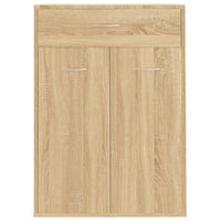 Scarpiera Rovere Sonoma 60x35x84 cm in Truciolato cod mxl 46945