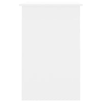 Scrivania tavolo postazione di lavoro mobile per computer studio IT 100 x 50 x 76 cm derivati ​​del legno bianco 02_0023500