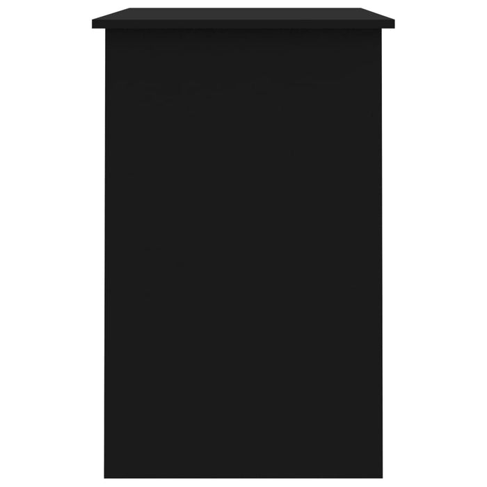 Scrivania Nera 100x50x76 cm in Legno Multistrato 801081