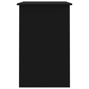 Scrivania Nera 100x50x76 cm in Legno Multistrato 801081