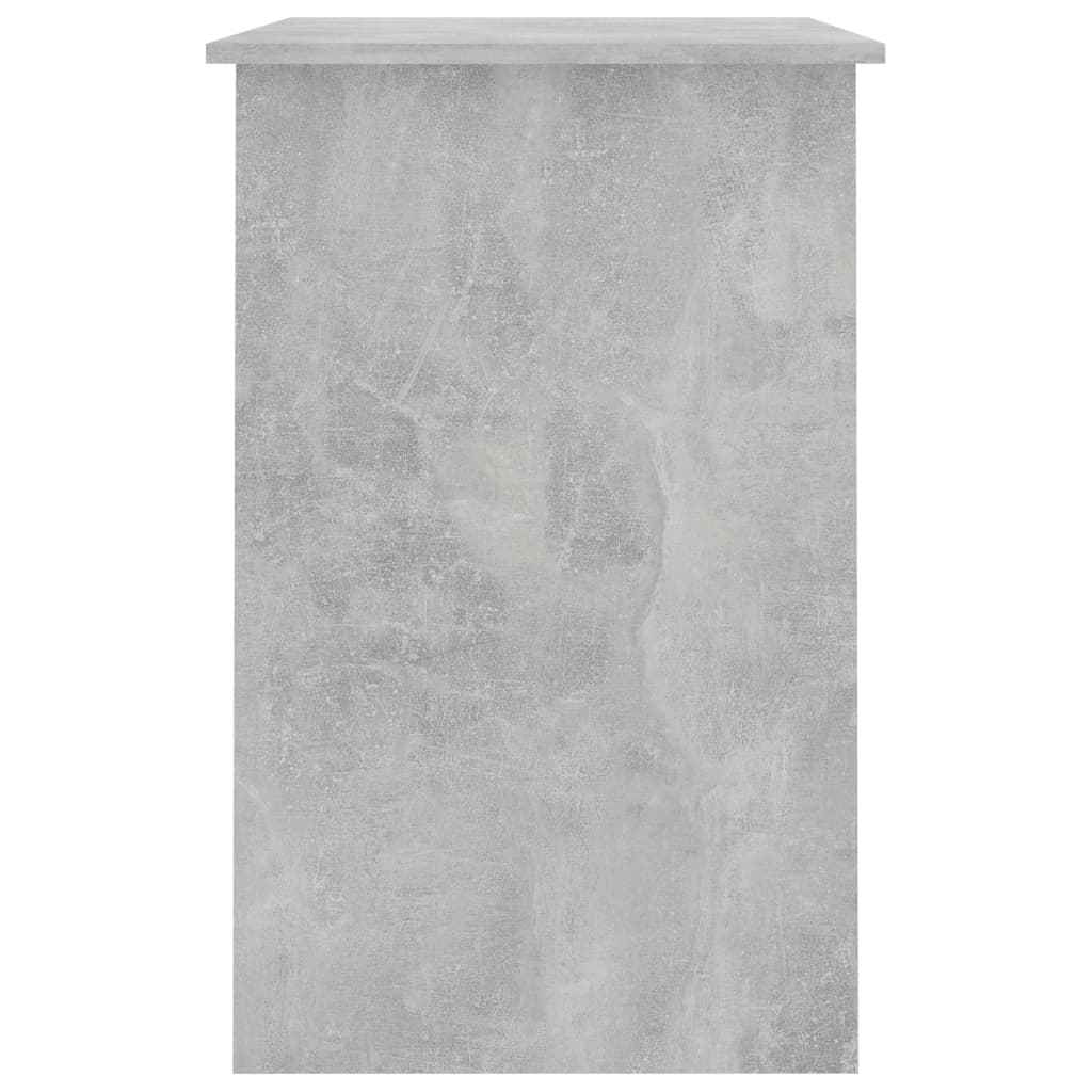 Scrivania Grigio Cemento 100x50x76 cm in Legno Multistrato 801084