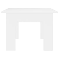 Tavolino da Salotto Bianco 100x60x42 cm in Legno Multistrato cod mxl 23829