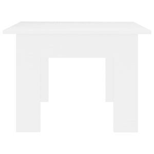 Tavolino da Salotto Bianco 100x60x42 cm in Legno Multistrato cod mxl 23829