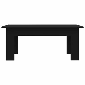 Tavolino da CaffÃ¨ Nero 100x60x42 cm in Truciolato cod mxl 12501