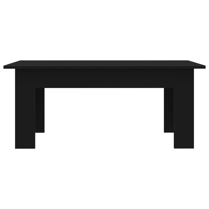Tavolino da Salotto Nero 100x60x42 cm in Legno Multistrato 801180