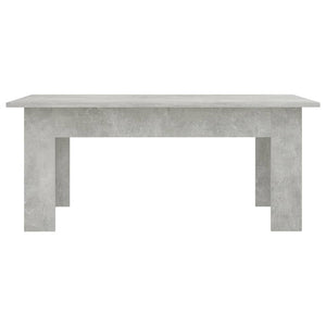Tavolino da CaffÃ¨ Grigio Cemento 100x60x42 cm in Truciolato cod mxl 13526