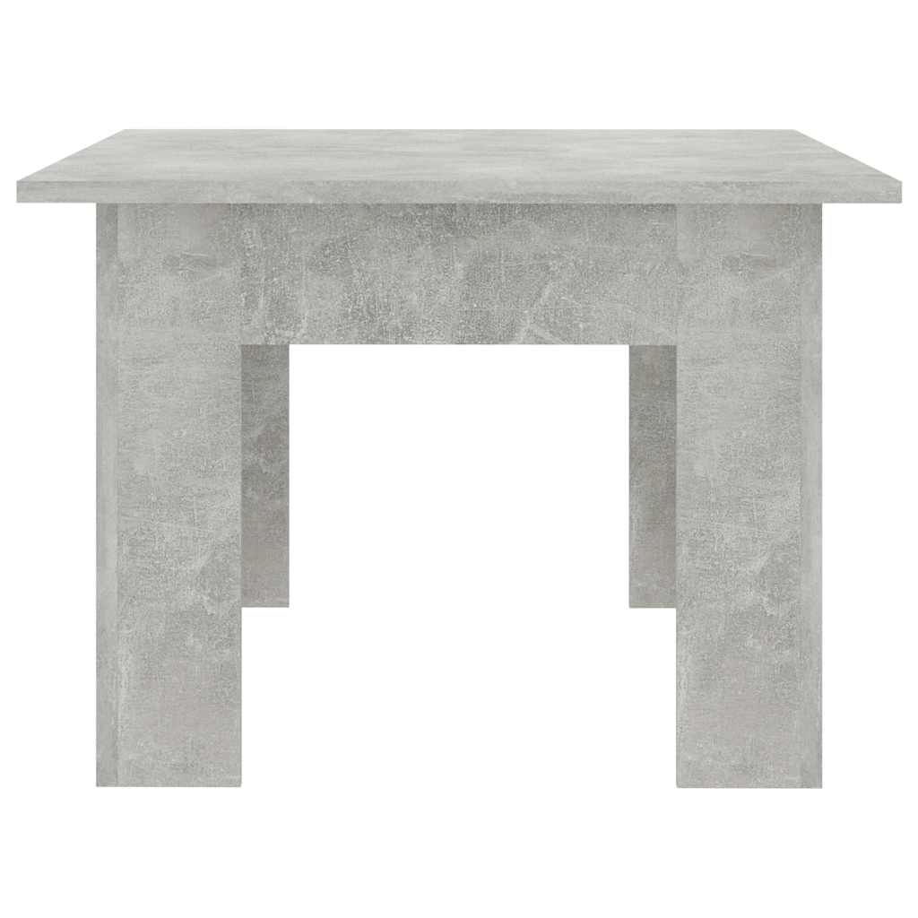 Tavolino Salotto Grigio Cemento 100x60x42 cm Legno Multistrato 801183