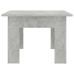 Tavolino Salotto-Tavolino da Soggiorno Grigio Cemento 100x60x42 cm Legno Multistrato