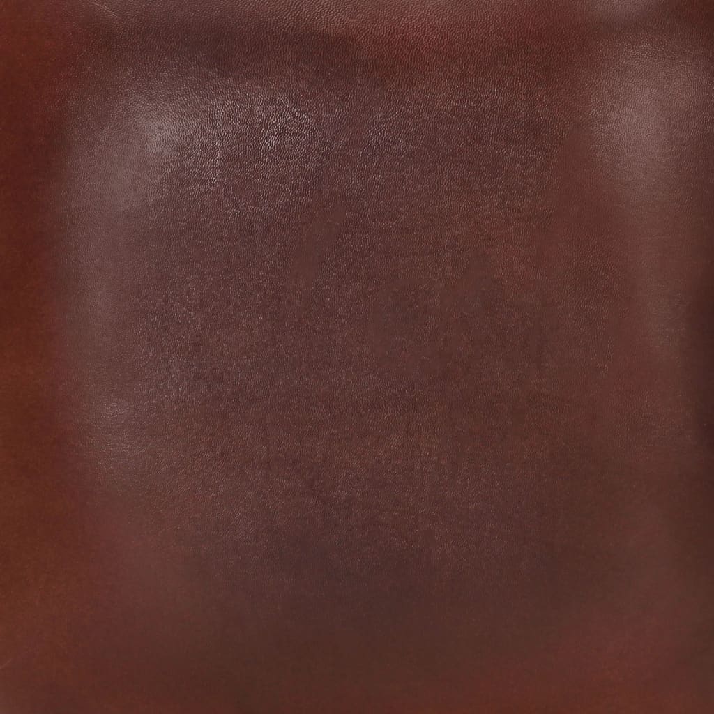 Sgabelli da Bar 2 pz Neri in Vera Pelle cod mxl 68023