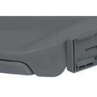 Tavoletta WC a Chiusura Ammortizzata Grigio Ovale cod mxl 51970