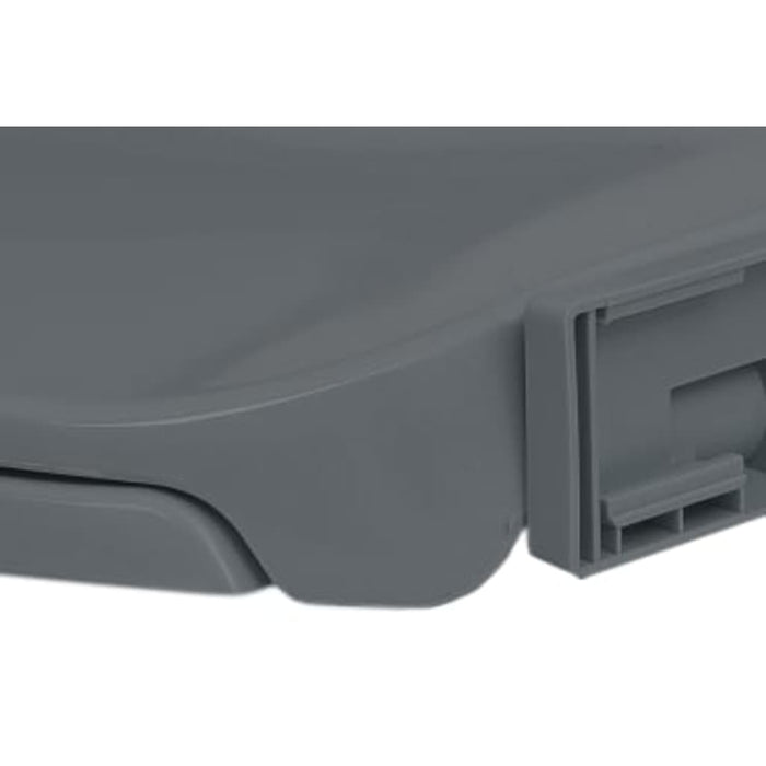 Tavoletta WC a Chiusura Ammortizzata Grigio Ovale cod mxl 51970