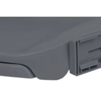 Tavoletta WC a Chiusura Ammortizzata Grigio Ovale 145816