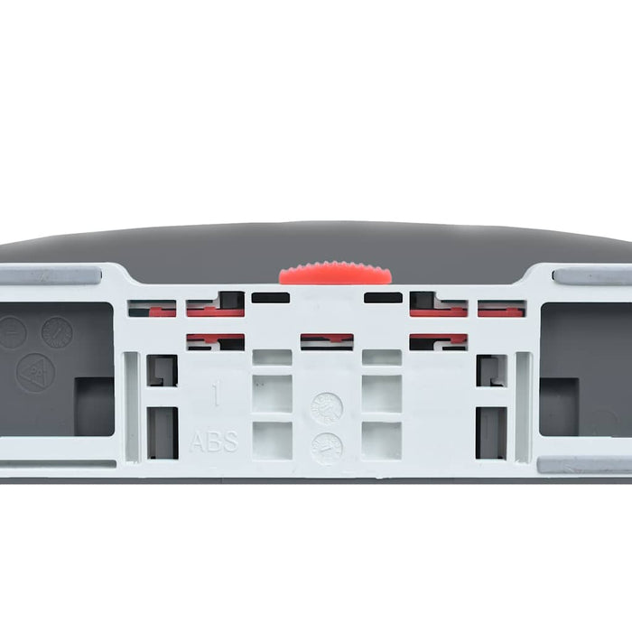 Copriwater Chiusura Ammortizzata e Sgancio Rapido Grigio Ovale cod mxl 53212