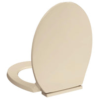 Tavoletta WC a Chiusura Ammortizzata Beige Ovale 145820