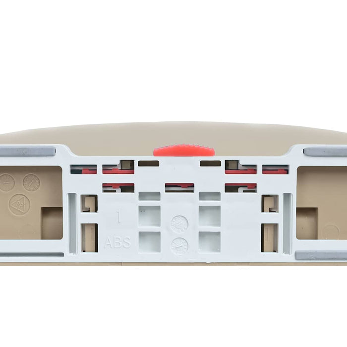 Copriwater Chiusura Ammortizzata e Sgancio Rapido Beige Ovale cod mxl 51164