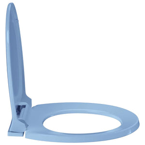 Tavoletta WC a Chiusura Ammortizzata Blu Ovale 145822