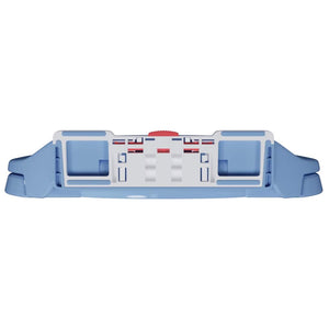 Copriwater Chiusura Ammortizzata e Sgancio Rapido Blu Ovale 145823