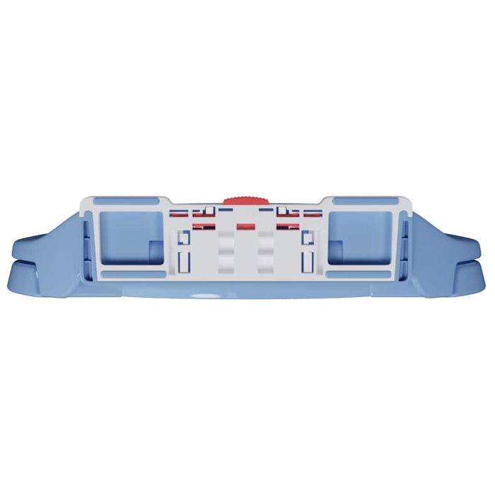 Copriwater Chiusura Ammortizzata e Sgancio Rapido Blu Ovale 145823