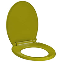 Tavoletta WC a Chiusura Ammortizzata Verde Ovale 145824