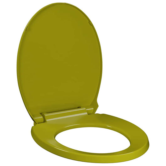 Tavoletta WC a Chiusura Ammortizzata Verde Ovale 145824