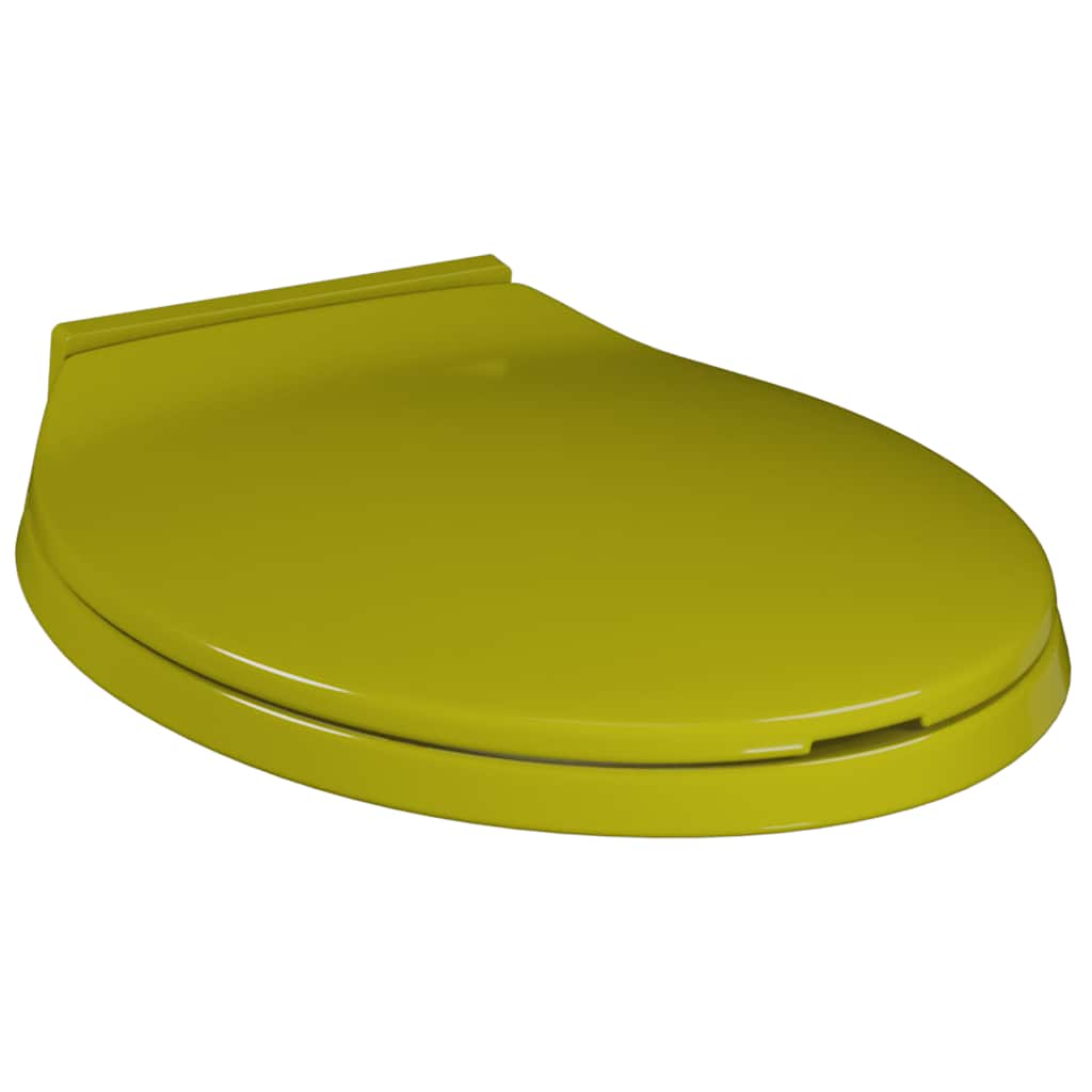 Tavoletta WC a Chiusura Ammortizzata Verde Ovale 145824