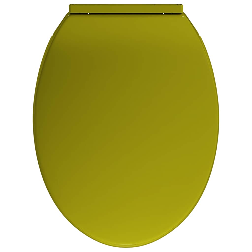 Tavoletta WC a Chiusura Ammortizzata Verde Ovale 145824