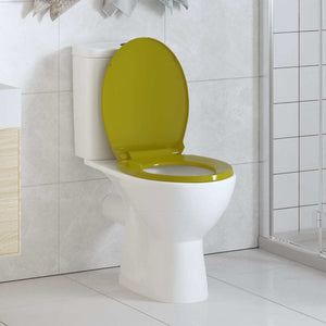 Tavoletta WC a Chiusura Ammortizzata Verde Ovale 145824