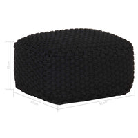 Pouffe Nero 50 x 50 x 30 cm 287598