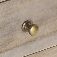 Tavolino da CaffÃ¨ 82x52x47 cm in Legno Massello di Mango  cod mxl 77056