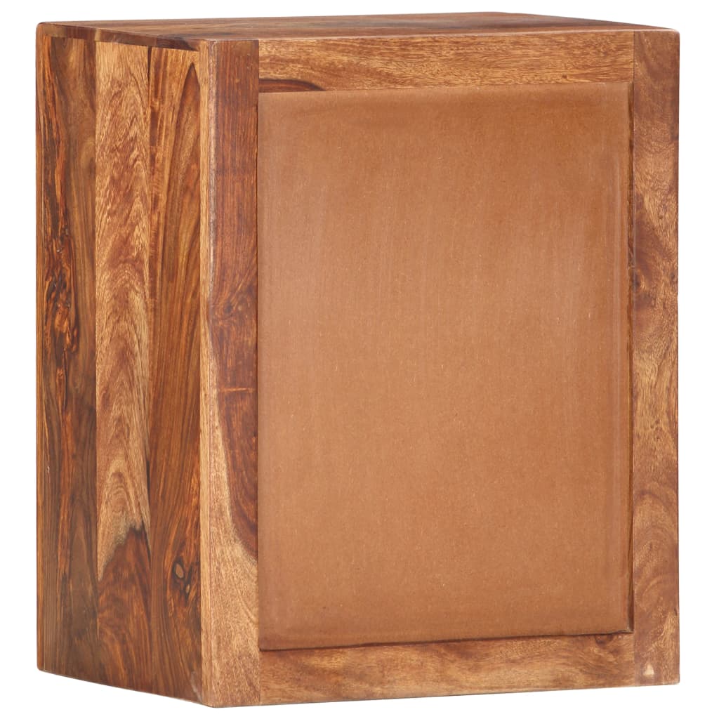Comodino 40x30x50 cm in Legno Massello di Sheesham cod mxl 65652