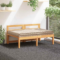 Cuscino per Pallet e Pavimento in Cotone 120x80x10 cm Beige 48680