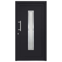 Porta di Ingresso Antracite 98x200 cm 279237